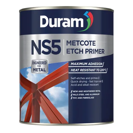 Duram Ns5 Metcote 1Lt Light Grey,  - Cashbuild