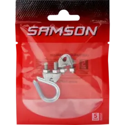 Kit Wire Rope Clamp And Thimble M3, SAMSON - Cashbuild