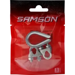 Kit Wire Rope Clamp X2 And Thimble X1-M6, SAMSON - Cashbuild