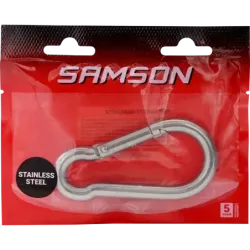 Carabine Hook M10X100 Stainless Steel 304, SAMSON - Cashbuild