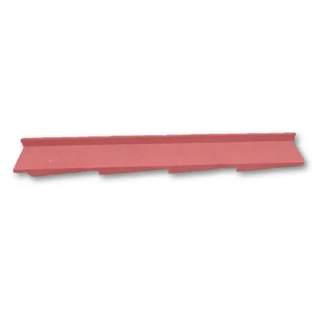 Steel Tile Side Wall Flashing Right hand Burgundy, HARVEY - Cashbuild