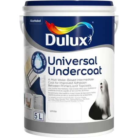 Dulux Undercoat Waterbased 5L, DULUX - Cashbuild