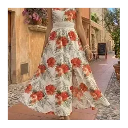 Women's Floral Summer Maxi Dress