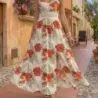 Women's Floral Summer Maxi Dress