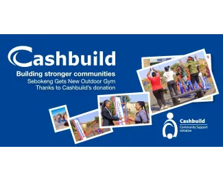 Sebokeng Community gets new outdoor gym Thanks to Cashbuild’s donation
